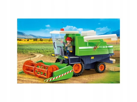 Playmobil Country 9532 Zielony Kombajn Wieś Rolnik Gospodarstwo Farma