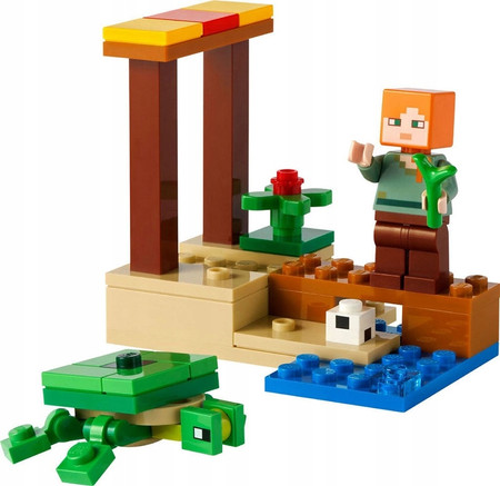 LEGO Minecraft 30432 Plaża żółwi