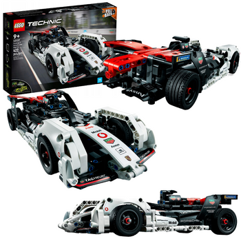 LEGO Technic 42137 Wyścigowy Samochód Formula E Porsche 99X Auto Sportowe