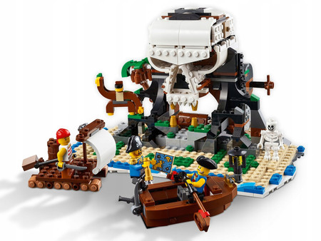 LEGO Creator 3 w 1 31109 Statek Piracki Karczma Wyspa Czaszek Piratów 3in1