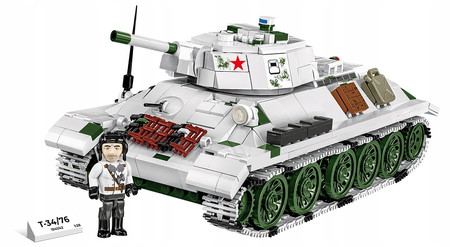 Klocki Wojskowe COBI  2595 H T-34/76 mod. 1941/42 Czołg Radziecki
