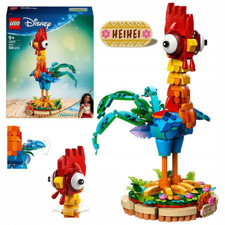 LEGO Disney 43272 Heiheia Kurczak Figurka Kwiaty Vaiana i Vaiana 2