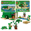 LEGO Minecraft Otwierany Dom na plaży żółwi 21254 Wojownik Utopiec Żółw