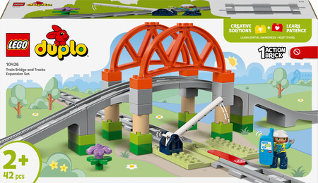 LEGO Duplo 10426 Most kolejowy i tory - zestaw rozszerzający