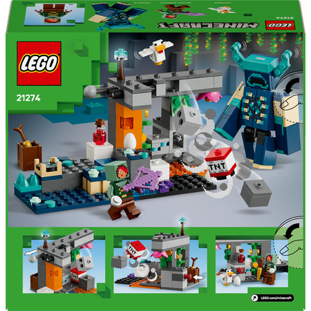 LEGO Minecraft 21274 Spotkanie ze Strażnikiem Łucznik Kurczak