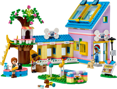 LEGO Friends 41727 Centrum Ratunkowe Dla Psów Recepcja Gabinet TorPrzeszkód