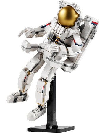 LEGO Creator 3w1 Kosmos 31152 Ruchoma Figurka Astronauta Pies Odrzutowiec