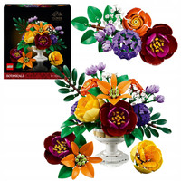 LEGO ICONS 10345 Botanicals Kwiatowa Kompozycja Kwiaty Rośliny Bukiet