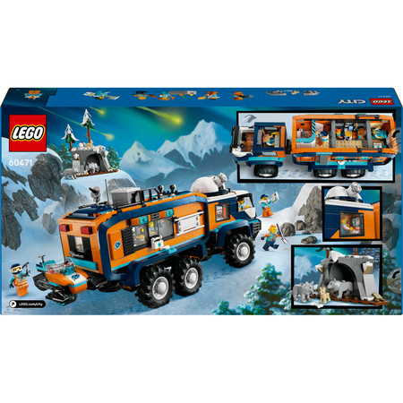 LEGO City 60471 Ciężarówka z Laboratorium Arktycznej Odkrywczyni