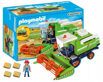 Playmobil Country 9532 Zielony Kombajn Wieś Rolnik Gospodarstwo Farma