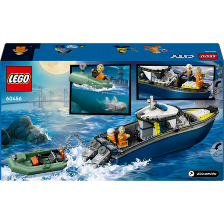 LEGO City 60456 Pościg Łodzią Policyjną