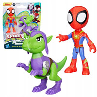 Spider-Man Spidey Dino-Webs Zestaw figurek Spidey i Goblin Raptor Hasbro
