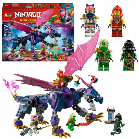 LEGO NINJAGO 71842 Smoczy Mistrz Rontu Ruchoma Figurka Smoka