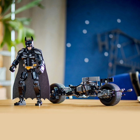 LEGO DC BATMAN 76273 FIGURKA BATMANA DO ZBUDOWANIA I BATCYKL batpod Motor