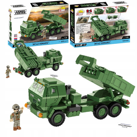 Cobi 2626 M142 Himars Rakietowy System Artyleryjski Samochód Wojsko Działo