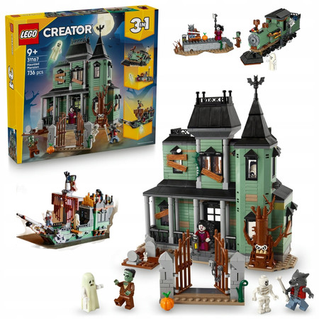 LEGO 31167 Creator 3w1 - Nawiedzona rezydencja