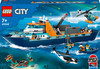 LEGO City 60368 Arktyczny statek badawczy Łódź