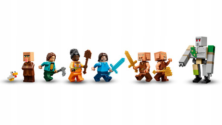 LEGO Minecraft 21273 Atak balonowego Ghasta na wioskę Balon diabła Nowość