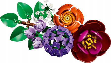 LEGO ICONS 10345 Botanicals Kwiatowa Kompozycja Kwiaty Rośliny Bukiet