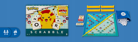 Gra planszowa Scrabble Pokémon Mattel 8+