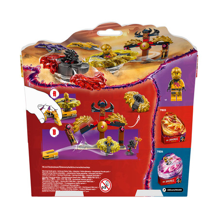 LEGO Ninjago 71826 Smocze Spinjitzu Zestaw Bitewny Wyrzutnia Smoczy Spinner