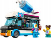 LEGO City 60384 Pingwinia furgonetka ze slushem Samochód Mobilny Sklep Auto
