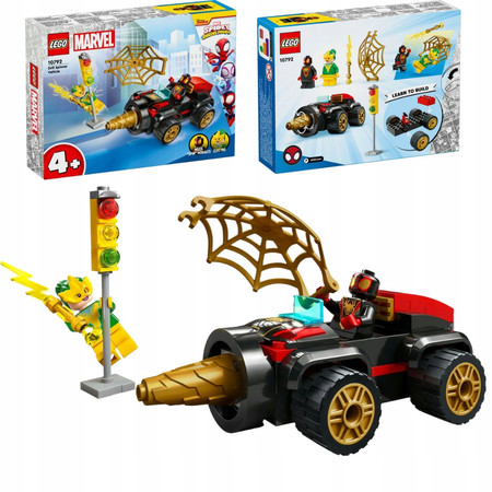 LEGO Marvel Spidey Super Kumple 10792 Pojazd Wiertłowy Samochód Auto Miles