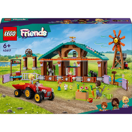 LEGO Friends 42617 Farma Traktor Wiatrak Zwierzęta Figurki + Akcesoria