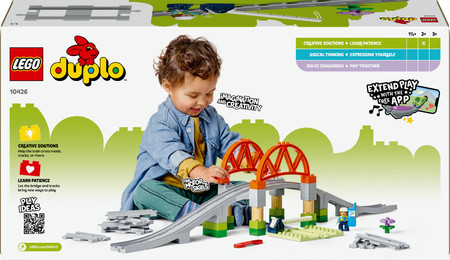 LEGO Duplo 10426 Most kolejowy i tory - zestaw rozszerzający