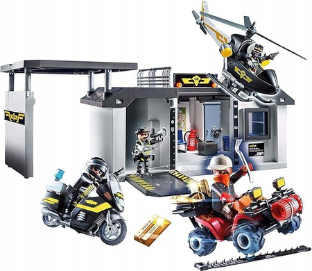 Playmobil City Action 70338 Przenośna Centrala Jednostki Specjalnej