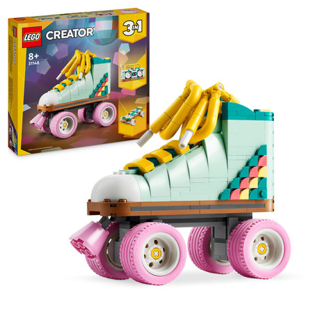 LEGO Creator Wrotka w stylu retro 31148 3w1 Deskorolka Radio retro