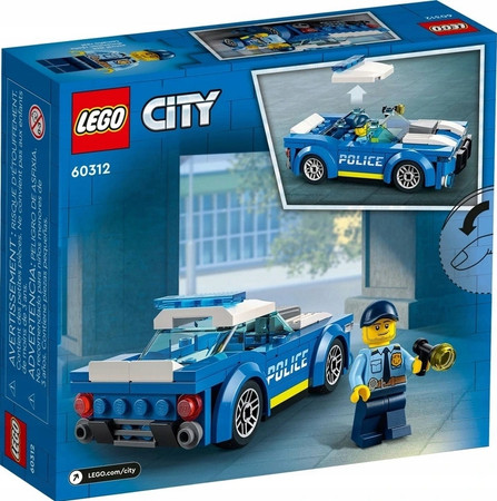 LEGO City 60312 Samochód Policja Auto Radiowóz