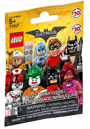 LEGO Minifigures 71017 Jedna losowa Minifigurka Batman Movie