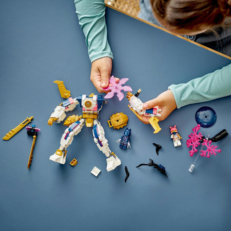 LEGO Ninjago Ruchomy Mech Żywiołu Technologii Sory 71807 Sora i wojownik