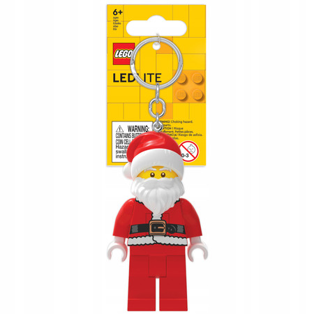 LEGO Latarka Brelok Mikołaj Gwiazdor Minifigurka LGL-KE189