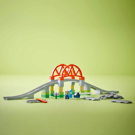 LEGO Duplo 10426 Most kolejowy i tory - zestaw rozszerzający