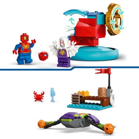 LEGO Marvel Spidey Super Kumple 10793 Spider Man Zielony Goblin 3 Figurki