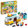 LEGO Creator 3w1 Auto Kamper Domek Na Plaży Dom Lodziarnia Samochód 31138