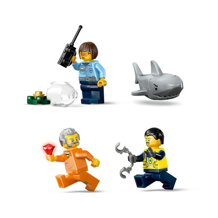 LEGO City 60456 Pościg Łodzią Policyjną