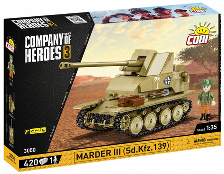 COBI 3050 Czołg Marder III Company of Heroes 3