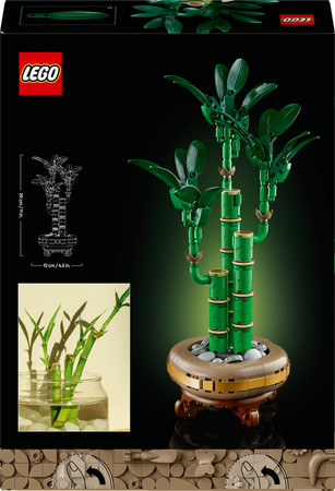 LEGO 10344 ICONS Botanicals Dracena sandera Kwiaty w doniczce Bambus Nowość