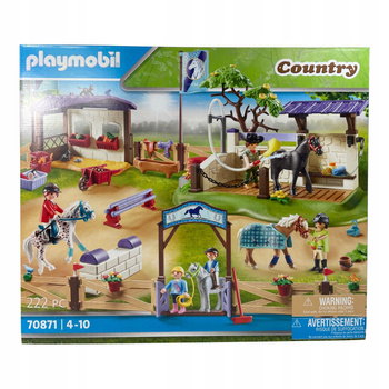 OUTLET Playmobil 70871 Country Turniej jeździecki 222szt Konie