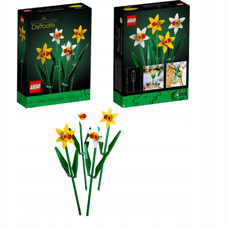 LEGO ICONS 40646 Żonkile Kwiaty