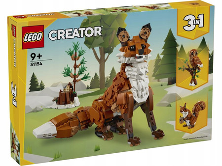 OUTLET LEGO Creator 31154 Leśne zwierzęta: Czerwony lis