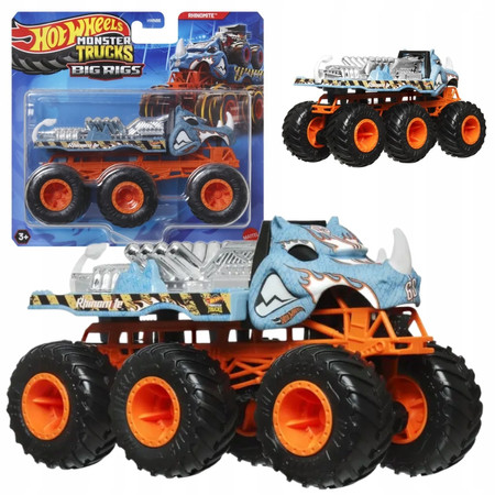 Hot Wheels Monster Trucks Pojazd Rhinomite Samochód