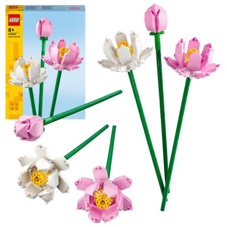 LEGO Creator 40647 Kwiaty lotosu Kwiat Kwiatki Botanical Collection