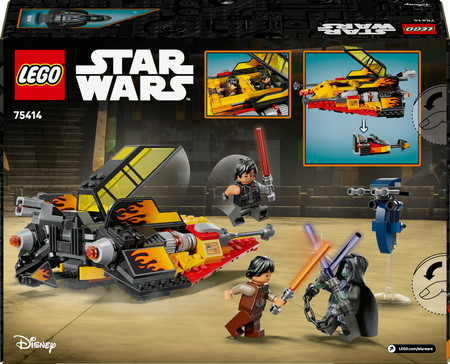 LEGO Star Wars Płomienny śmigacz śnieżny dla dzieci 75414