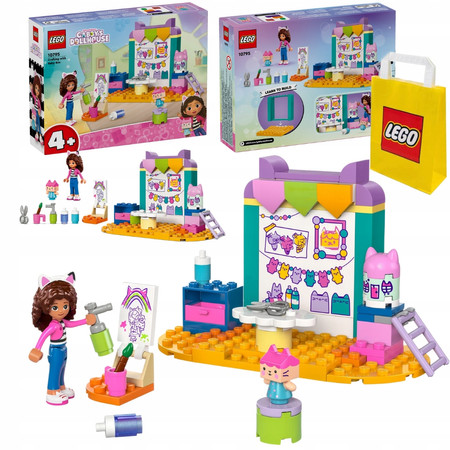 LEGO Koci domek Gabi 10795 Prace Ręczne z Tekturzątkiem Łatwe 4+