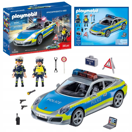 Playmobil Porsche 911 Carrera 4S Policja 70066