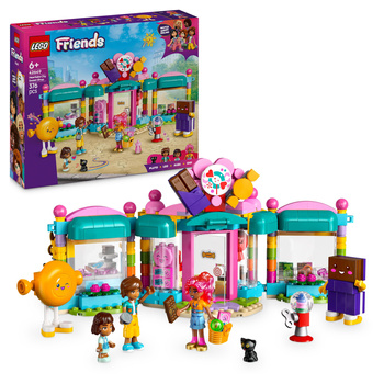 LEGO Friends 42649 Sklep ze słodyczami w mieście Heartlake Cukierkami